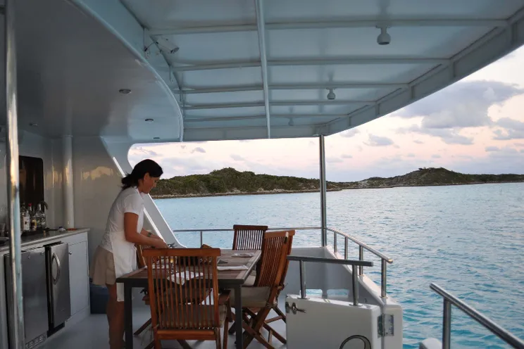 Charter Yacht SLUMBER VENTURE - Custom Power Cat 60 - 3 Cabins - Bahamas - Nassau - Paradise Island - Georgetown