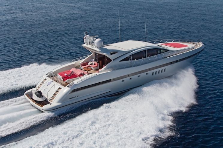 Charter Yacht SOAN - Mangusta 92 - 4 Cabins - Antibes - Cannes - Monaco