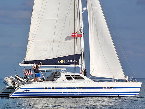 Charter Yacht SOLSTICE - 47ft Lagoon Catamaran - 3 Cabins - Bahamas - Nassau - Georgetown - Exumas