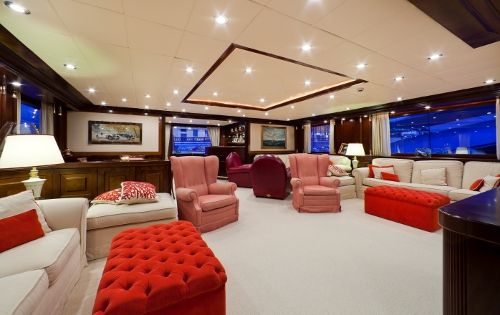 SOPHIE BLUE CBI Navi 41 Luxury Superyacht Main Salon