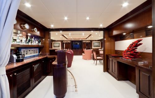 SOPHIE BLUE CBI Navi 41 Luxury Superyacht Main Salon