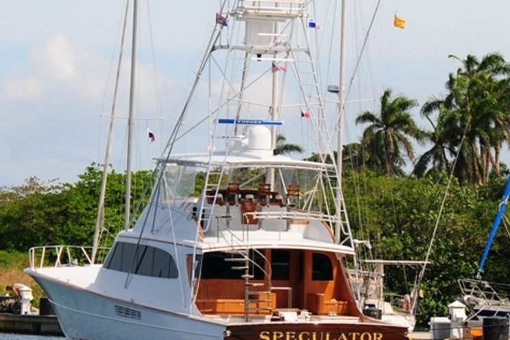 Charter Yacht SPECULATOR - Merritt 80 - 3 Cabins - New England - Key Largo - Bahamas