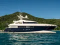 MY SPIRIT - New Zealand Yacht 35 m,main profile with waterline MY SPIRIT - New Zealand Yacht 35 m,main profile with waterline