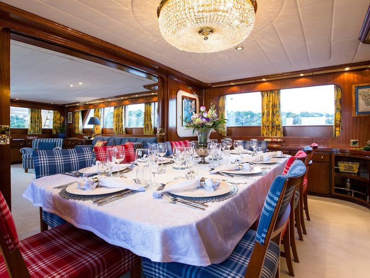 interior dining table