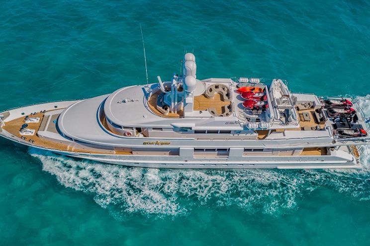 Charter Yacht STARSHIP - Van Mill 143 - 5 Cabins - Fort Lauderdale - Florida East Coast - Nassau - Staniel Cay - Exumas - Bahamas