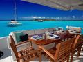 aft deck dining area aft deck dining area