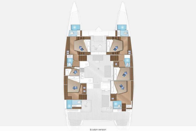 Layout for SUMMER STAR - yacht layout
