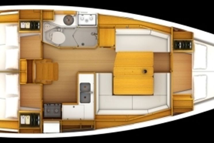 Charter Yacht Sun Odyssey 379 - 3 Cabins - Ibiza