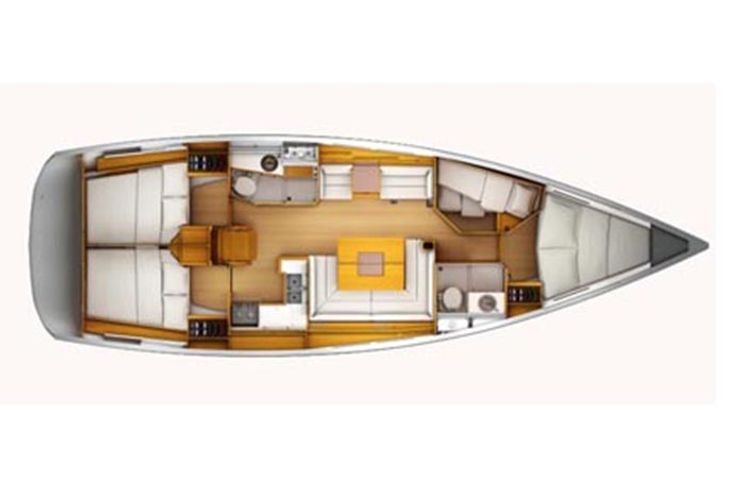 Charter Yacht Jeanneau Sun Odyssey 439 - 4 Cabins - Tahiti,Bora Bora and the South Pacific