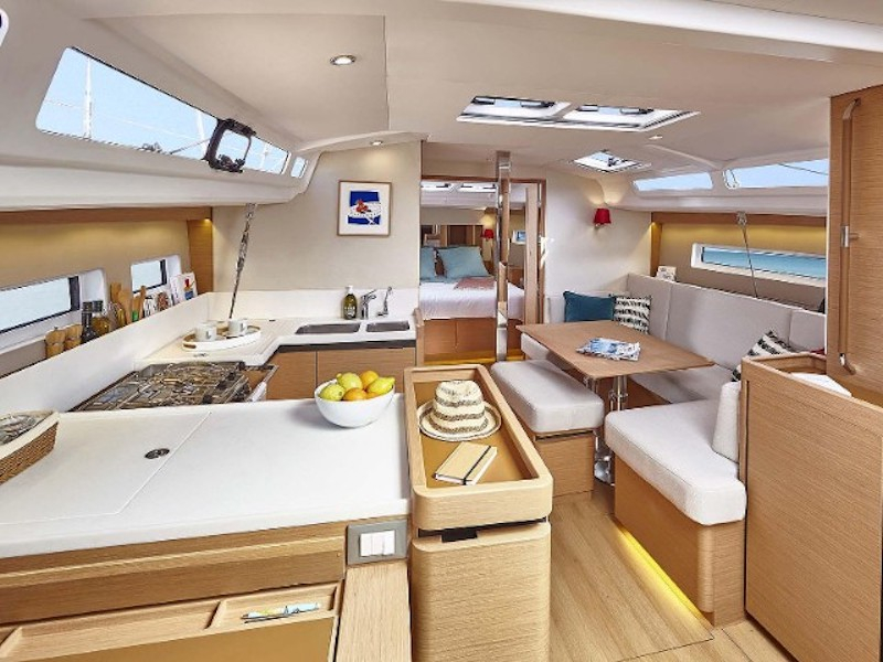Charter Yacht Sun Odyssey 440 - 2021 - 4 Cabins(4 double)Athens - Skiathos - Volos