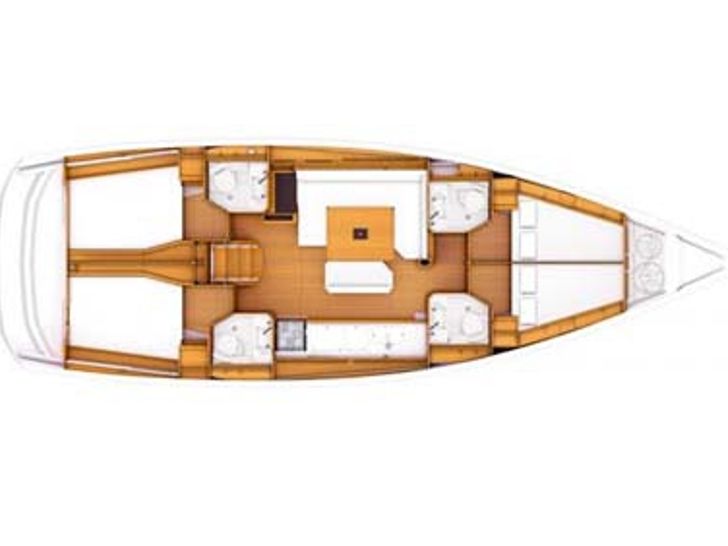 Sun Odyssey 469 - Layout Sun Odyssey 469 - Layout