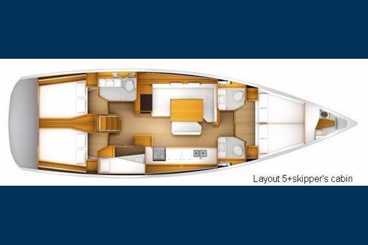 Charter Yacht Sun Odyssey 519 - 5 Cabins(4 double 1 bunk)- 2019 - Athens