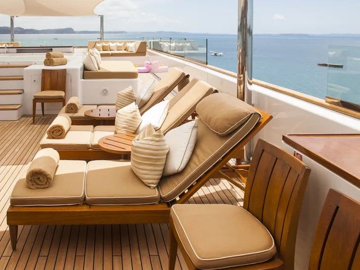 SURI Halter Marine 63m Luxury Superyacht Sunlounge