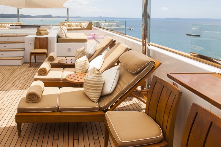 Charter Yacht SURI - 63m Halter Marine - 7 Cabins - New Zealand,Fiji,Tahiti and the South Pacific