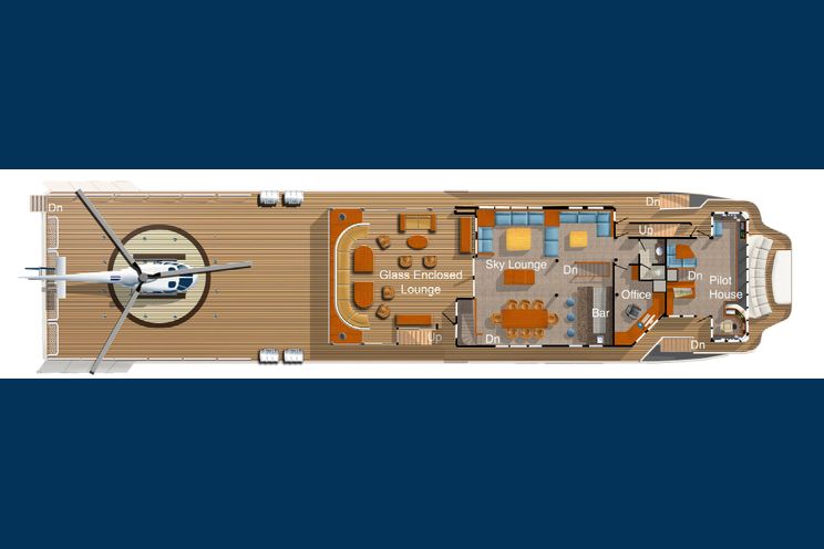 Charter Yacht SURI - 63m Halter Marine - 7 Cabins - New Zealand,Fiji,Tahiti and the South Pacific