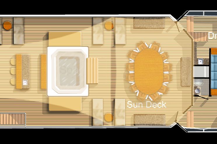 Charter Yacht SURI - 63m Halter Marine - 7 Cabins - New Zealand,Fiji,Tahiti and the South Pacific