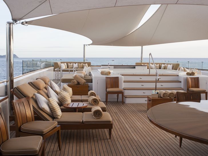 SURI Halter Marine 63m Luxury Superyacht Sunlounge