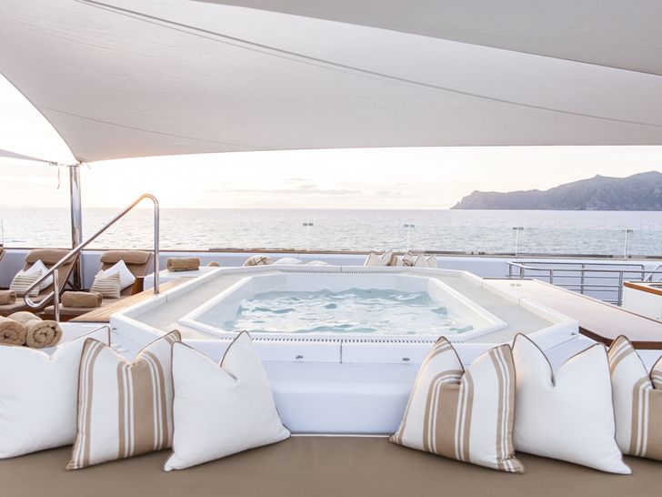 SURI Halter Marine 63m Luxury Superyacht Jacuzzi