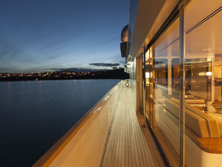 SURI Halter Marine 63m Luxury Superyacht Walkway