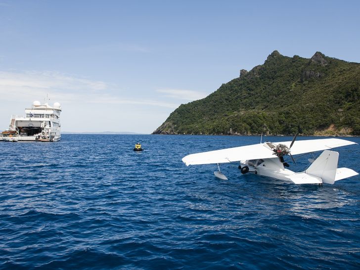 SURI Halter Marine 63m Luxury Superyacht Seaplane