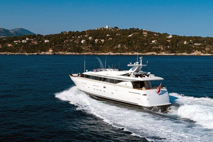 Charter Yacht TALILA - Mondomarine 29m - 4 Cabins - Monaco - Cannes - St Tropez - Antibes