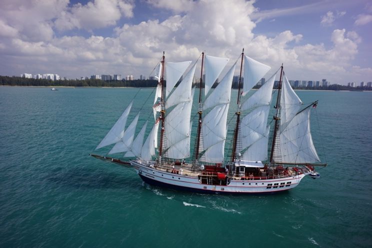 Charter Yacht Classic Sailing Yacht - Guest Capacity 149 - Singapore