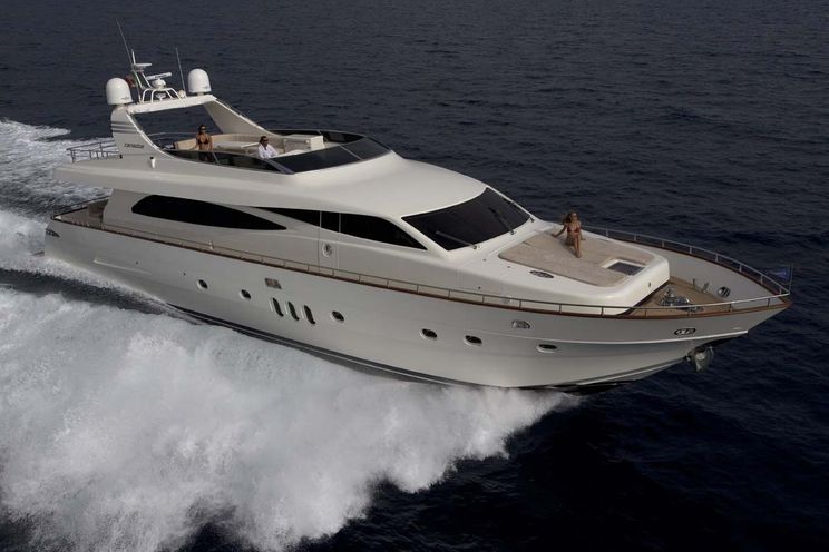 Charter Yacht TALYNE - Canados 27m - 4 Cabins - Lefkas - Corfu - Athens - Mykonos