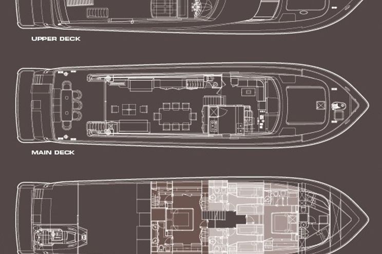 Charter Yacht TALYNE - Canados 27m - 4 Cabins - Lefkas - Corfu - Athens - Mykonos