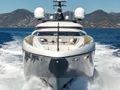 TATII Tamsen 41m Luxury Superyacht Front View Running TATII Tamsen 41m Luxury Superyacht Front View Running