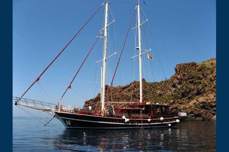 Charter Yacht TERSANE IV - 24m Gulet - 6 Cabins - Milazzo - Palermo - Naples - Sicily