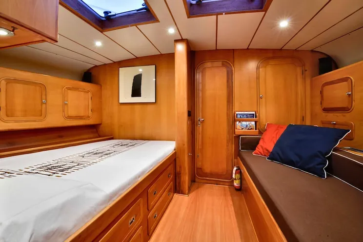 Charter Yacht TESS - Sloop 24m - 4 Cabins - Sicily - South Italy - Malta - Naples - Riviera - Corsica - Sardinia