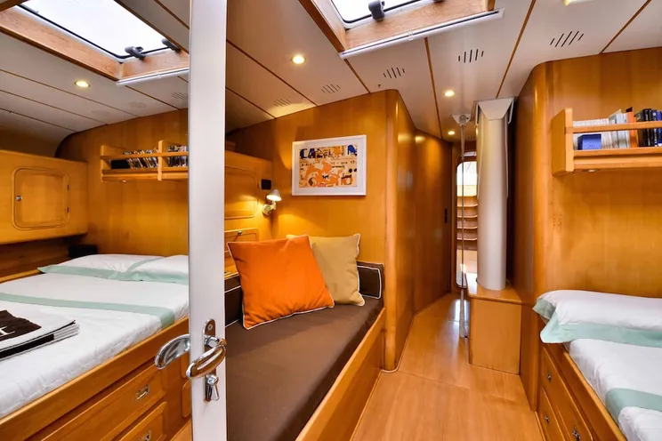 Charter Yacht TESS - Sloop 24m - 4 Cabins - Sicily - South Italy - Malta - Naples - Riviera - Corsica - Sardinia