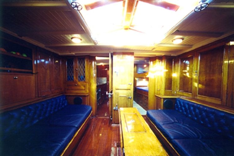 Charter Yacht THE BLUE PETER - Classic Yacht - 4 Cabins - English Harbour - St Barths - St Martin