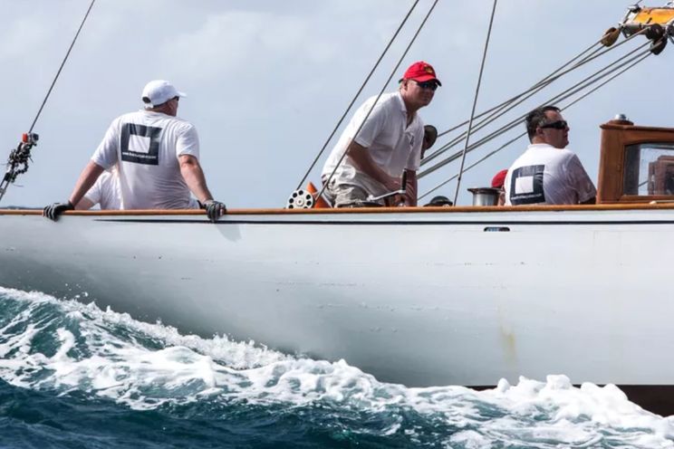 Charter Yacht THE BLUE PETER - Classic Yacht - 4 Cabins - English Harbour - St Barths - St Martin