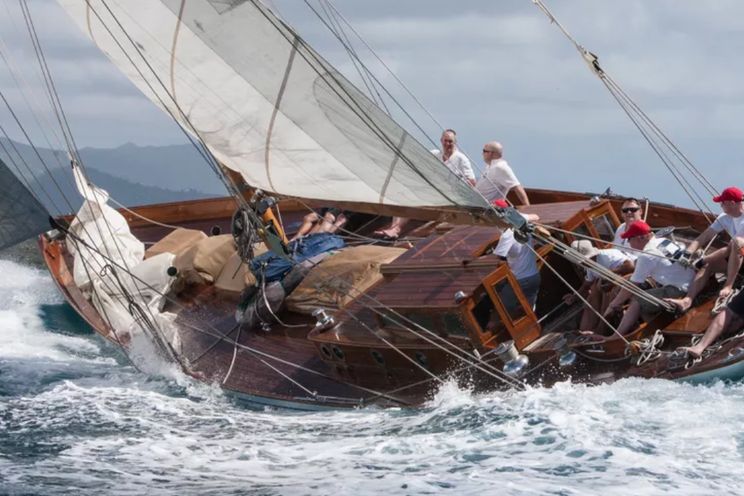 Charter Yacht THE BLUE PETER - Classic Yacht - 4 Cabins - English Harbour - St Barths - St Martin