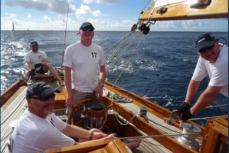 Charter Yacht THE BLUE PETER - Classic Yacht - 4 Cabins - English Harbour - St Barths - St Martin