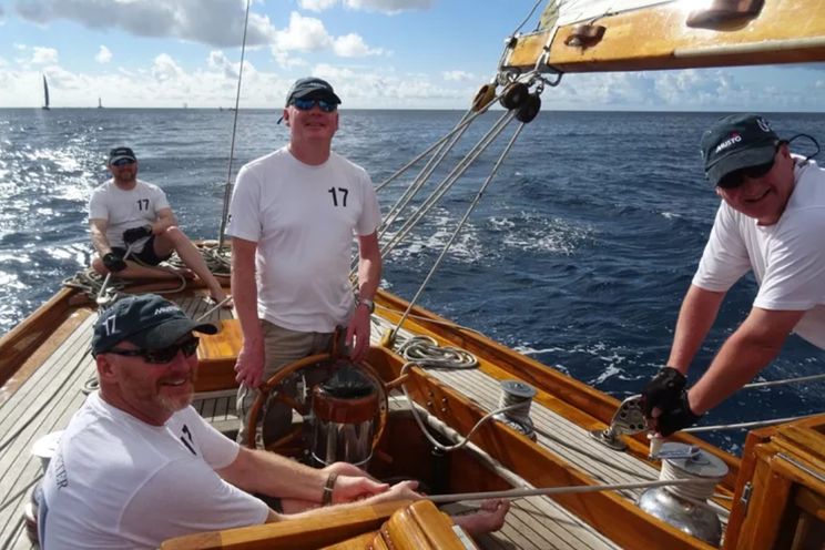 Charter Yacht THE BLUE PETER - Classic Yacht - 4 Cabins - English Harbour - St Barths - St Martin