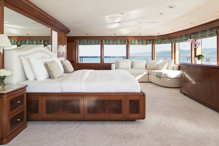 Charter Yacht TITANIA - Lurssen 73m - 7 Cabins - St Barths - Virgin Islands - Bahamas - Monaco - Amalfi Coast