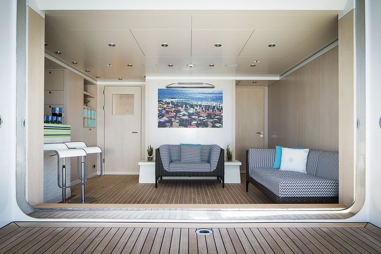 Charter Yacht TITANIA - Lurssen 73m - 7 Cabins - St Barths - Virgin Islands - Bahamas - Monaco - Amalfi Coast