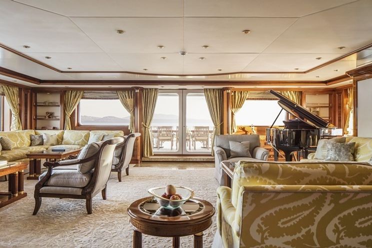 Charter Yacht TITANIA - Lurssen 73m - 7 Cabins - St Barths - Virgin Islands - Bahamas - Monaco - Amalfi Coast