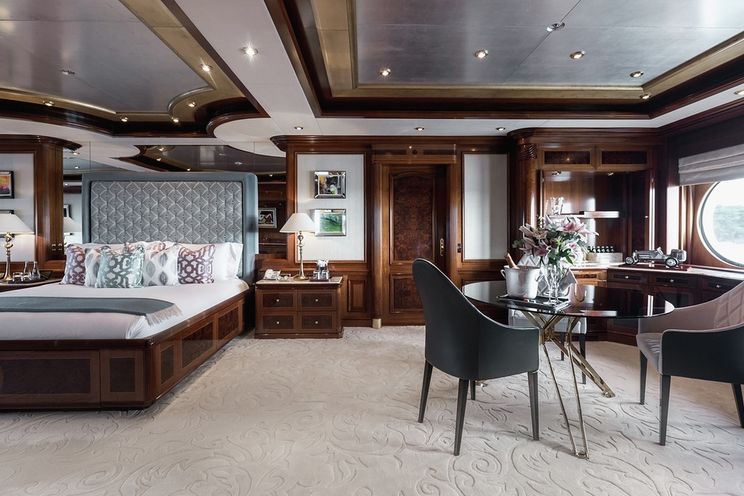 Charter Yacht TITANIA - Lurssen 73m - 7 Cabins - St Barths - Virgin Islands - Bahamas - Monaco - Amalfi Coast