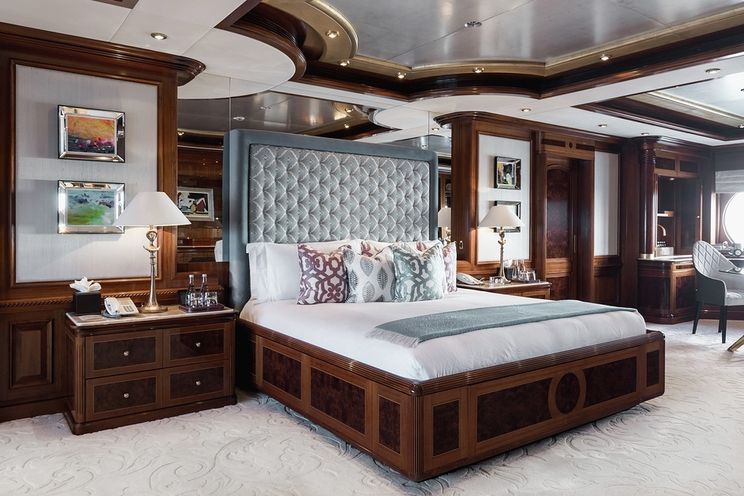 Charter Yacht TITANIA - Lurssen 73m - 7 Cabins - St Barths - Virgin Islands - Bahamas - Monaco - Amalfi Coast