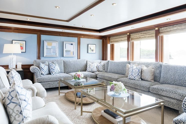Charter Yacht TITANIA - Lurssen 73m - 7 Cabins - St Barths - Virgin Islands - Bahamas - Monaco - Amalfi Coast