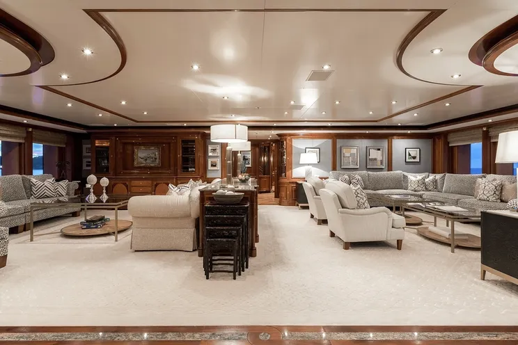 Charter Yacht TITANIA - Lurssen 73m - 7 Cabins - St Barths - Virgin Islands - Bahamas - Monaco - Amalfi Coast
