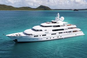TITANIA - Lurssen 73m - 7 Cabins - St Barths - Virgin Islands - Bahamas - Monaco - Amalfi Coast TITANIA - Lurssen 73m - 7 Cabins - St Barths - Virgin Islands - Bahamas - Monaco - Amalfi Coast