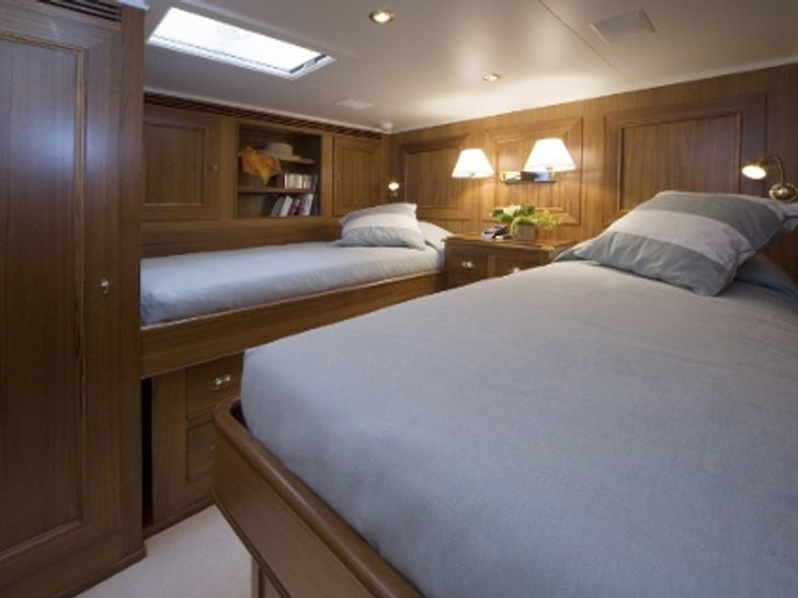 TIZIANA Abeking&Rasmussen 116 Luxury Sailing Yacht Twin Cabin