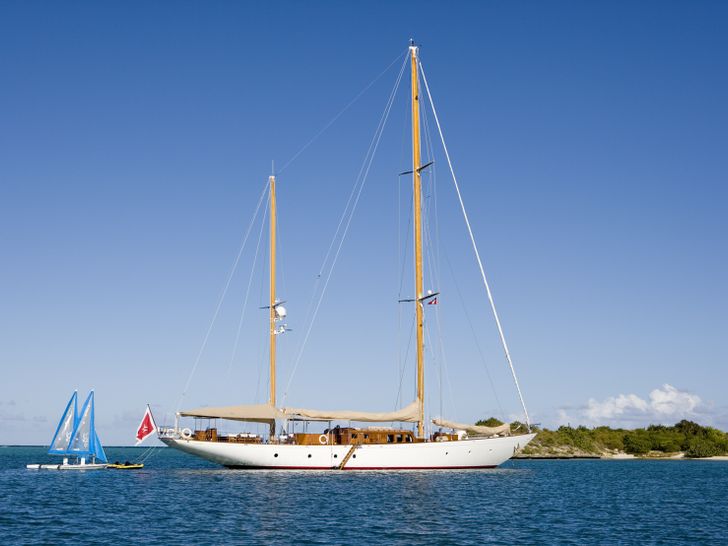 TIZIANA Abeking&Rasmussen 116 Luxury Sailing Yacht Anchored TIZIANA Abeking&Rasmussen 116 Luxury Sailing Yacht Anchored