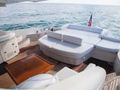 Miami Day Charter Yacht TRANQUILO Azimut 68S Aft Deck Miami Day Charter Yacht TRANQUILO Azimut 68S Aft Deck
