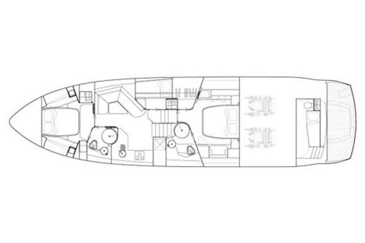 Charter Yacht UFO - Predator 62 - 3 Cabins - Split,Croatia