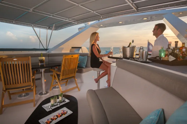 Charter Yacht UNBRIDLED - Crescent 116 - 4 Cabins - Nassau - Staniel Cay - Exumas - Bahamas